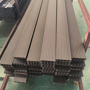 Plancher composite en <span class=keywords><strong>bois</strong></span> de bambou anti-UV à prix avantageux, <span class=keywords><strong>terrasse</strong></span> creuse en WPC - Product Image 1