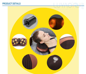 LUYAO LY-588A Elektroauto Kopf Schulter Rücken Körper Hals Kneten Shiatsu Kissen Massage gerät - Product Image 3