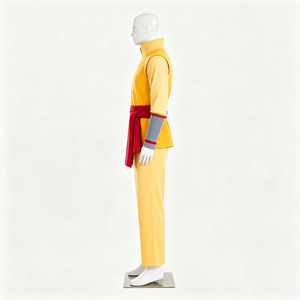 Disfraz de Cosplay de Avatar: La Leyenda de Aang, Conjunto Anang con Capa Amarilla y Roja para Juego de Rol de Anime, para Mayores de 14 Años - Product Image 4