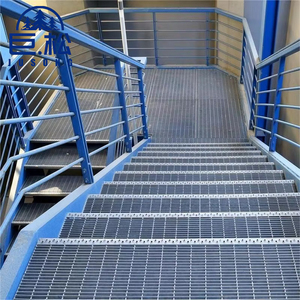 Thoát nước thép Bìa 32x5 thép mạ kẽm Grating cống thép Grate Bar cho ngoài trời - Product Image 4