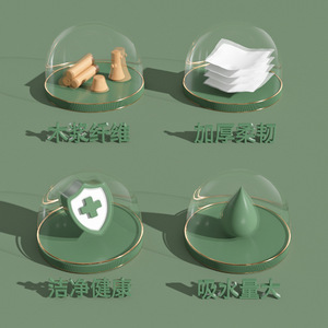 Thickened Toilet <b>Paper</b> 400 Sheets Per Pack Absorbent Household <b>Kitchen</b> Tissue <b>Paper</b> Towels Facial Tissues Hand Towels - Product Image 1