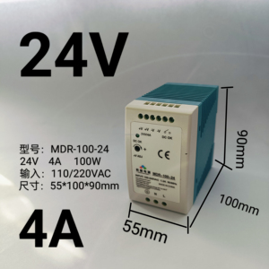 Loạt 20W 60W 100W <span class=keywords><strong>AC</strong></span>-<span class=keywords><strong>DC</strong></span> 24V DIN đường sắt chuyển mạch cung cấp điện ngành công nghiệp 220V/110V đầu vào 1A đầu ra hiện tại - Product Image 6