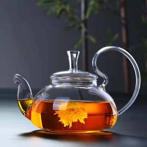 Juego de tetera de cristal de diseño clásico de estilo árabe marroquí, vasos de café y té de estilo turco con infusor, hervidor al por mayor - Product Image 6