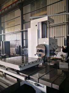 เครื่องเจาะแนวนอนวัดลีย์ รุ่น TPX6111 สำหรับงานหนัก พร้อมมอเตอร์ 7.5 กิโลวัตต์ และตลับลูกปืนความแม่นยำสูง - Product Image 3