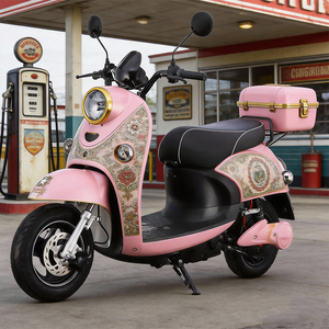 Nouvelle conception 2026 Moto électrique 1500W style rétro <span class=keywords><strong>Cafe</strong></span> <span class=keywords><strong>Racer</strong></span>, vélo électrique vintage avec phare LED - Product Image 1