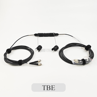 Câble tactique en fibre optique J599/ODC/YZA/TBE avec enrouleur de câble rétractable, cordon de brassage tactique blindé pour diffusion