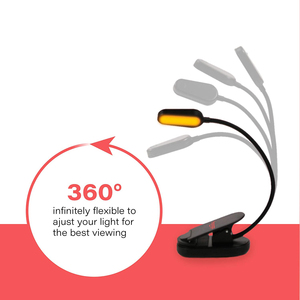 <span class=keywords><strong>Lampe</strong></span> de lecture LED moderne à clipser, rechargeable par USB, protection des yeux, flexible, <span class=keywords><strong>lampe</strong></span> de nuit pour l'étude - Product Image 2