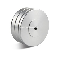 Stabilisateur d'enregistrement en alliage d'aluminium 2-en-1 avec adaptateur 45 pour réduire les vibrations résonantes