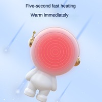 Alibaba Usine vente en gros de haute qualité hiver nouveauté cadeau Portable astronaute de poche rechargeable chauffe-mains banque d'alimentation
