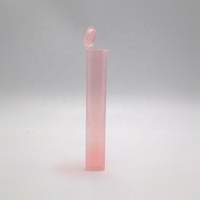 Tubo Transparente Personalizado con Tapa a Presión a Prueba de Niños de 73 mm, 80 mm, 85 mm, 98 mm, 109 mm, 116 mm, 120 mm, Blanco Opaco Personalizado
