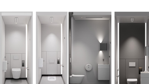 Prefabricated Sandwich Panel Modern Smart Toilet Unit with Automatic Operation for Outdoor Use - Product Image 5