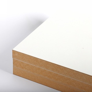 Bán buôn thân thiện với môi chống cháy độ ẩm bằng chứng 15mm 18mm Gỗ Veneer melamine phải đối mặt với E0 Carb P2 <span class=keywords><strong>MDF</strong></span> (Mật độ trung bình) - Product Image 2