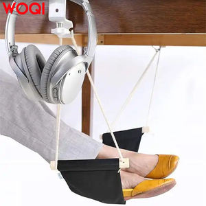 Woqi 2021 Portatile di buona popolare Sotto La Scrivania Resto Del Piede Amaca home office viaggio aereo resto del piede amaca con gancio - Product Image 5