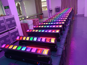 Luz Móvil de Cabeza Homei 10x60W DMX <span class=keywords><strong>Deco</strong></span> LED, Efecto Beam Wash Matrix Zoom para Clubes y DJs con Retroiluminación Pixel - Product Image 3