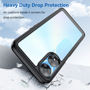 Funda de teléfono Acrílico Plegable Funda móvil Transparente Duro para <span class=keywords><strong>OPPO</strong></span> <span class=keywords><strong>A58</strong></span> 4G <span class=keywords><strong>5G</strong></span> Funda de lujo a prueba de golpes para <span class=keywords><strong>Oppo</strong></span> A78 4G - Product Image 3