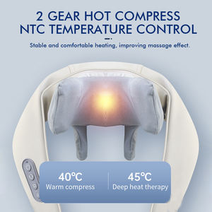 Masseur électrique pour épaules et cou offrant un soulagement et un confort ciblés tout en travaillant à domicile - Product Image 3