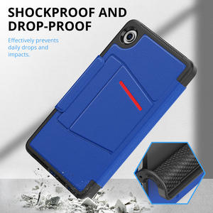 Custodia Antiurto con Funzione Auto Sleep/Wake per <span class=keywords><strong>Samsung</strong></span> <span class=keywords><strong>Tab</strong></span> A11 8.7 Pollici X135F/X135N, <span class=keywords><strong>Cover</strong></span> Professionale con Supporto Regolabile - Product Image 6