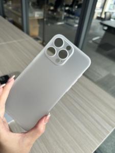 Étui design mince pour iPhone pour 15 Pro Max couverture arrière mate sensation de peau étui de téléphone PP pour iPhone 15 Pro étui <span class=keywords><strong>nu</strong></span> - Product Image 3