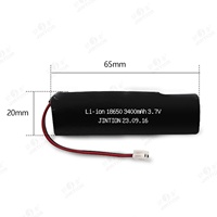 Baterai Isi Ulang Li-Ion JINTION 18650 3400mAh 3.7V 93837-001 untuk Alat Cukur Rambut Tanpa Kabel