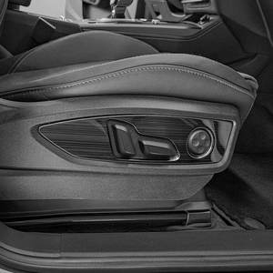Panel de Ajuste de Asiento de Acero Inoxidable de Fábrica, Lentejuelas Decorativas, Accesorios Interiores de Protección para Automóviles, para Audi Q5L 2018 - Product Image 2