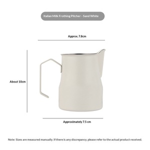 Mousseur à lait automatique à double porte en acier inoxydable 304, style italien, grande capacité, pour café et latte, modèle 30 - Product Image 6