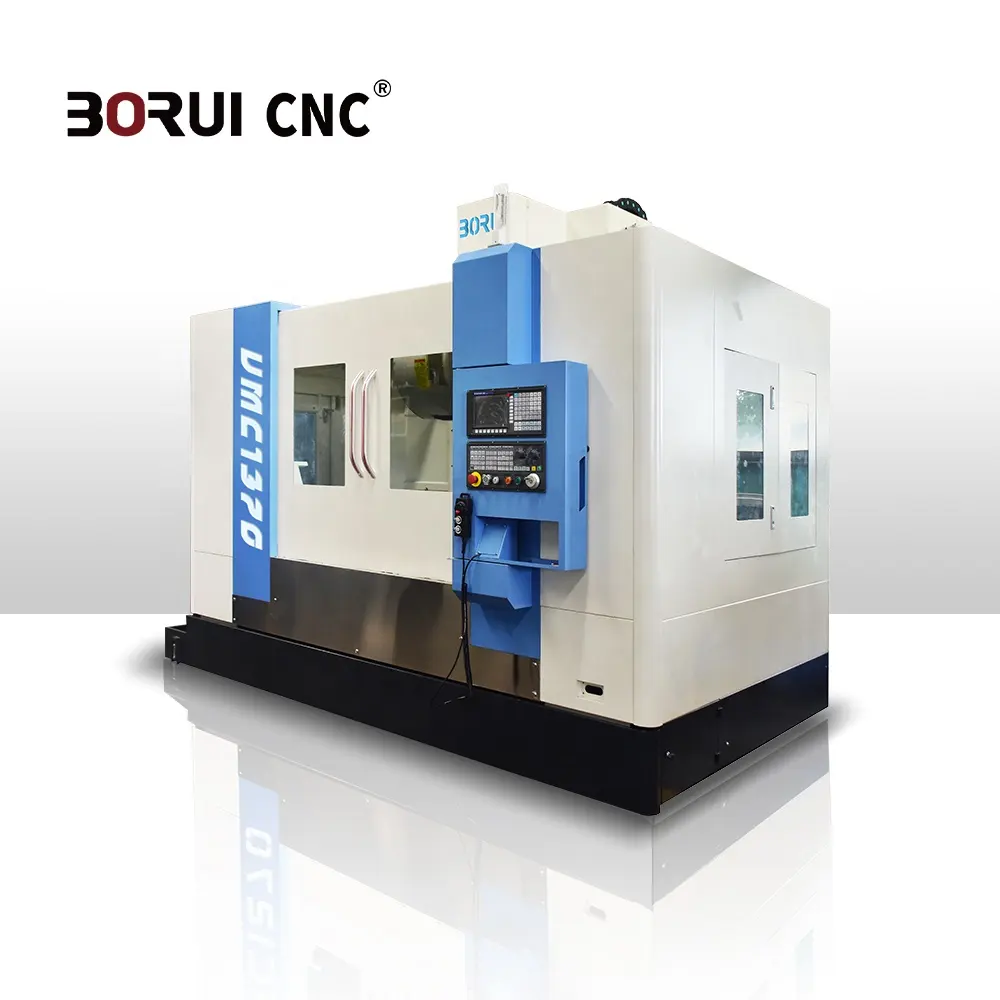 5-axis Cnc Vertical Vertical VMC1370 poros lancip BT40 Tiongkok 11 produk baru 2020 mesin penggilingan Cnc 3 sumbu 0.01 tunggal