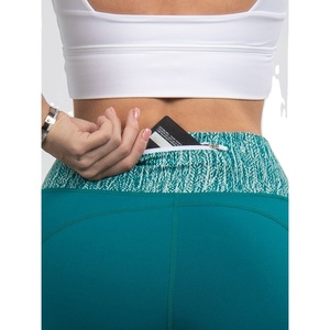 Pantalones y Shorts de Yoga para Mujer al por Mayor con Logotipo Personalizado, Cintura Alta, Secado Rápido, Transpirables, Tela de Poliéster/Nailon - Product Image 5