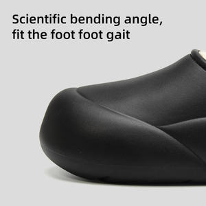 Chaussons d'hiver pour hommes en EVA, à bout ouvert, antidérapants, doublés polaire, épais, chauds, légers, imperméables, séchage rapide, pour intérieur et extérieur, par temps froid - Product Image 2