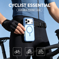 Étui de téléphone magnétique robuste et durable de qualité supérieure, en TPU souple, résistant aux chocs, anti-chute, pour les modèles iPhone et Samsung