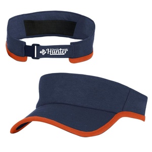 ที่มีคุณภาพสูงที่กำหนดเองโพลีเอสเตอร์โลโก้ที่กำหนดเองหมวกกันแดดสำหรับกอล์ฟ - Product Image 1