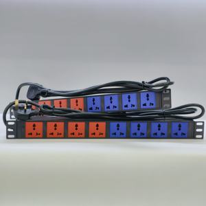 PDU Universal para Rack de 20V 1U 19 Pulgadas y 8 Vías con Interruptor de Encendido/Apagado para Equipos de TI en Rack de Red - Product Image 6