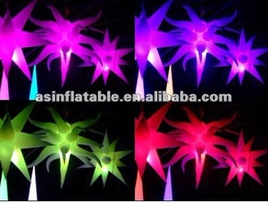 Décoration florale suspendue gonflable à LED pour scène d'événement et boîte de nuit - Product Image 3