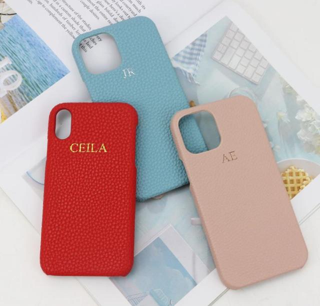 Personalized Phone case for iphone 12 Fashion Cow Leather Protective Cover Cell Phone case for iphone