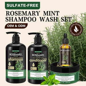 Haarpflege Anti-Schuppen Haarwuchs Bio Teebaumöl Rosmarin <span class=keywords><strong>Shampoo</strong></span> und Spülung - Product Image 6