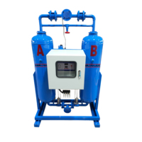 Secador de Adsorción sin Calor HIROSS de 3.8 Nm³/min, Impermeable, con Control PLC y Sistema de Monitoreo Remoto