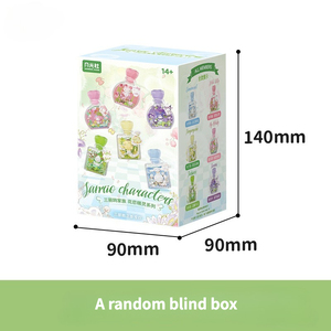 Venta al por mayor Sanrios Flower Love Fairy Building Block Blind Box Toy Set con botella de perfume LED para tiendas de regalos <span class=keywords><strong>y</strong></span> coleccionistas - Product Image 5
