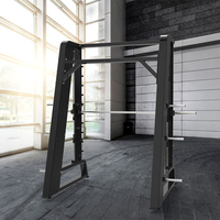 Nouvelle conception EMfitness, machine Smith commerciale en acier inoxydable, tube de 3 mm d'épaisseur, entraîneur de gym professionnel intégré OEM
