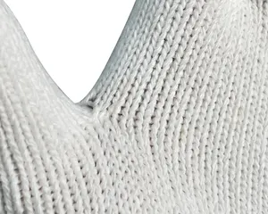 工場で安価な耐摩耗性作業綿糸ニット保護手袋作業建設用保護