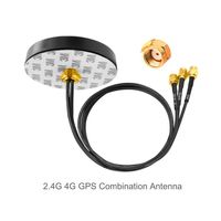 Antennes GNSS GPS 3-en-1 multibandes combo WiFi 2.4G 4G LTE MIMO à gain élevé pour véhicule extérieur et camion, prise en charge GLONASS 3.97 dBi