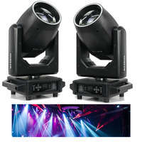 Projecteur à tête mobile 300W, contrôle DMX 512, effet de scène, éclairage pour boîte de nuit, fête, DJ, discothèque, événement, mariage, ampoule 300W, éclairage de scène