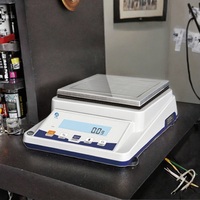 Balance numérique à double affichage haute précision 2200g*0.1g en ABS pour pharmacie et laboratoire, avec calibration externe, support OBM/ODM/OEM, garantie 1 an