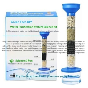Kit Scientifique de Purification de l'Eau - Équipement Pédagogique pour <span class=keywords><strong>Expériences</strong></span> DIY pour Étudiants, Matériel Plastique, Âges 0-3 Mois - Product Image 4