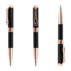 Bolígrafo Metálico Dorado de 46g, de Marca Reconocida, Completamente Metálico, de Latón, de Lujo, para Regalo VIP, con Logotipo Grabado en el Clip - Product Image 4