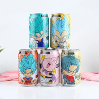Groothandel Dragon Ball Apple Smaak Koolzuurhoudende Dranken Exotisch Alle Smaak Oceaanbom Frisdrank Bruisend Water 330Ml