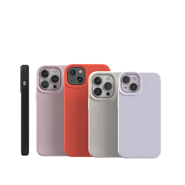For IPhone15/15Pro Max/IP 14 Genuine Liquid Silicone PC Microfibre Phone Case High Quality 16 Colors Custom Logo Option