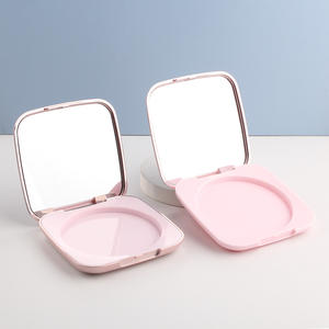 <span class=keywords><strong>Palette</strong></span> de maquillage portable en PP de 30g avec miroir, boîte à poudre plaquée, blush, illuminateur et fard à paupières – Vente en gros - Product Image 2