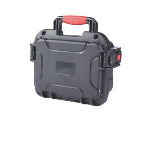 DF BFR802 3.5L 4L 5L 6L 7L 8L Venta al por mayor de fábrica, pequeña caja de herramientas de plástico rígido negra, hermética, para transporte de equipos, con espuma - Product Image 3