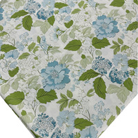 Tissu en coton 100 % biologique 100S, popeline tissée, fil peigné, imprimé numérique, grand format, uni, pour robes et chemises de filles et de garçons