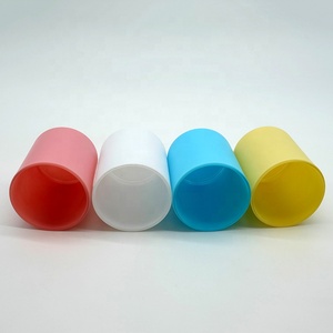 <span class=keywords><strong>Pot</strong></span> à bougie <span class=keywords><strong>en</strong></span> <span class=keywords><strong>verre</strong></span> coloré dépoli, récipient vide pour aromathérapie, bougeoir romantique pour chambre, personnalisable <span class=keywords><strong>avec</strong></span> logo - Product Image 3