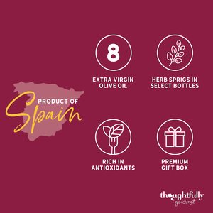 Coffret Cadeau d'Huile d'Olive Extra-Vierge Infusée aux Épices Premium avec Piment, Romarin, Citron, Ail et Herbes <span class=keywords><strong>de</strong></span> <span class=keywords><strong>Provence</strong></span> - Coffret <span class=keywords><strong>de</strong></span> 6 - Product Image 5